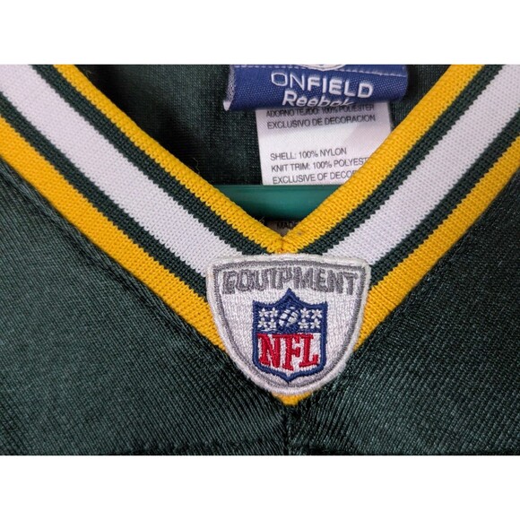 Official NFL Reebok Green Bay Packers Jersey Youth Large Aaron Rodgers 12 Logo - Picture 6 of 10